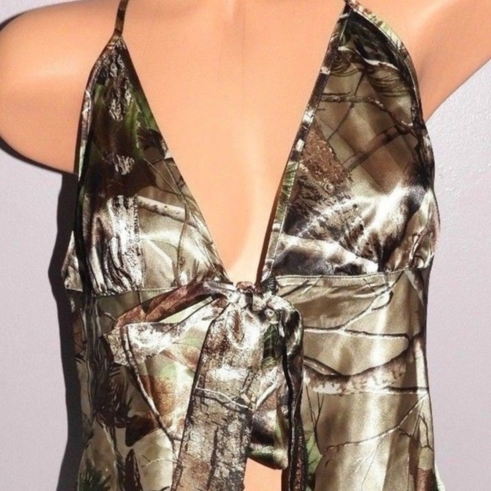 XL Camo Nightgown Babydoll